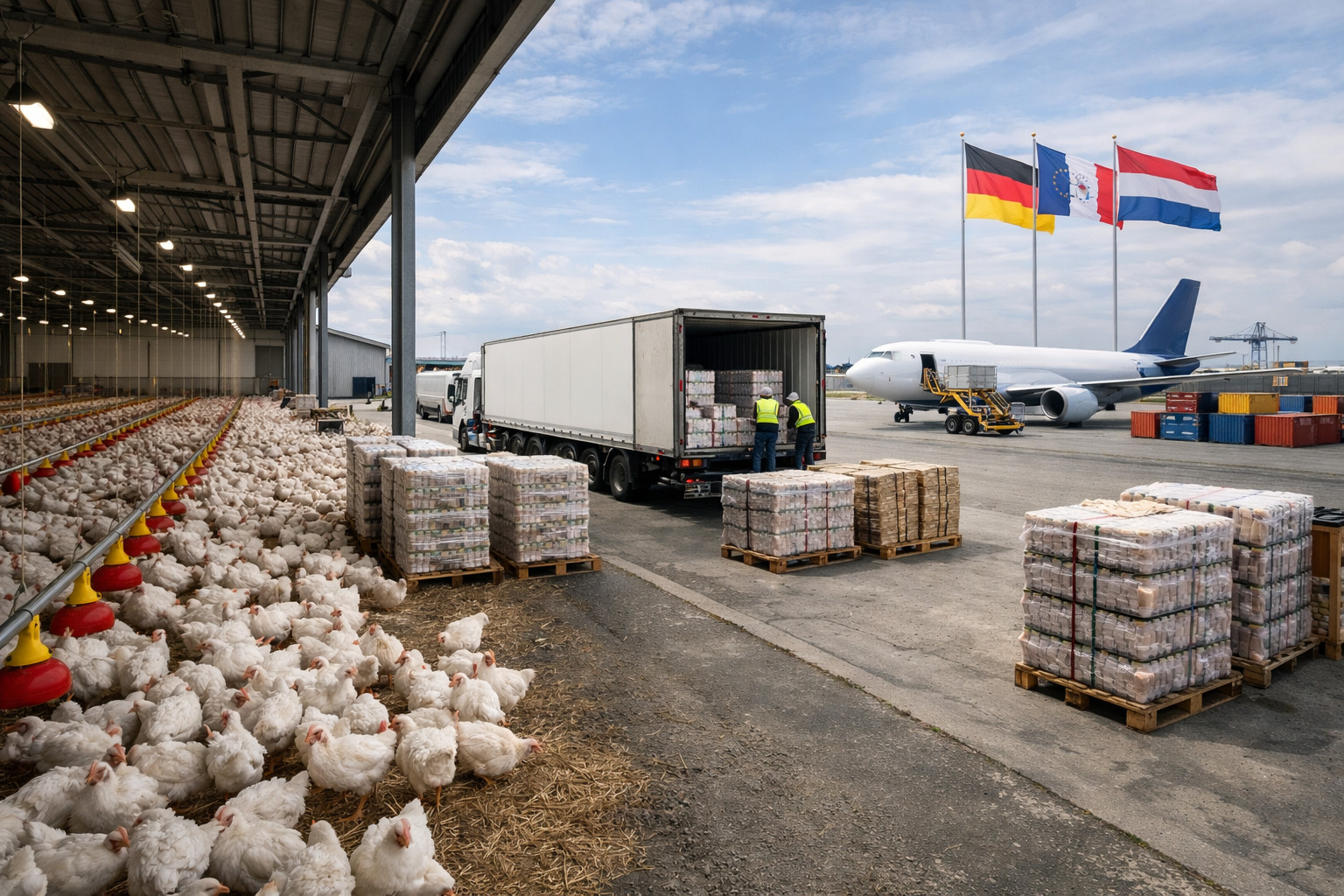 Украина возобновляет масштабные поставки мяса птицы в ключевые страны ЕС