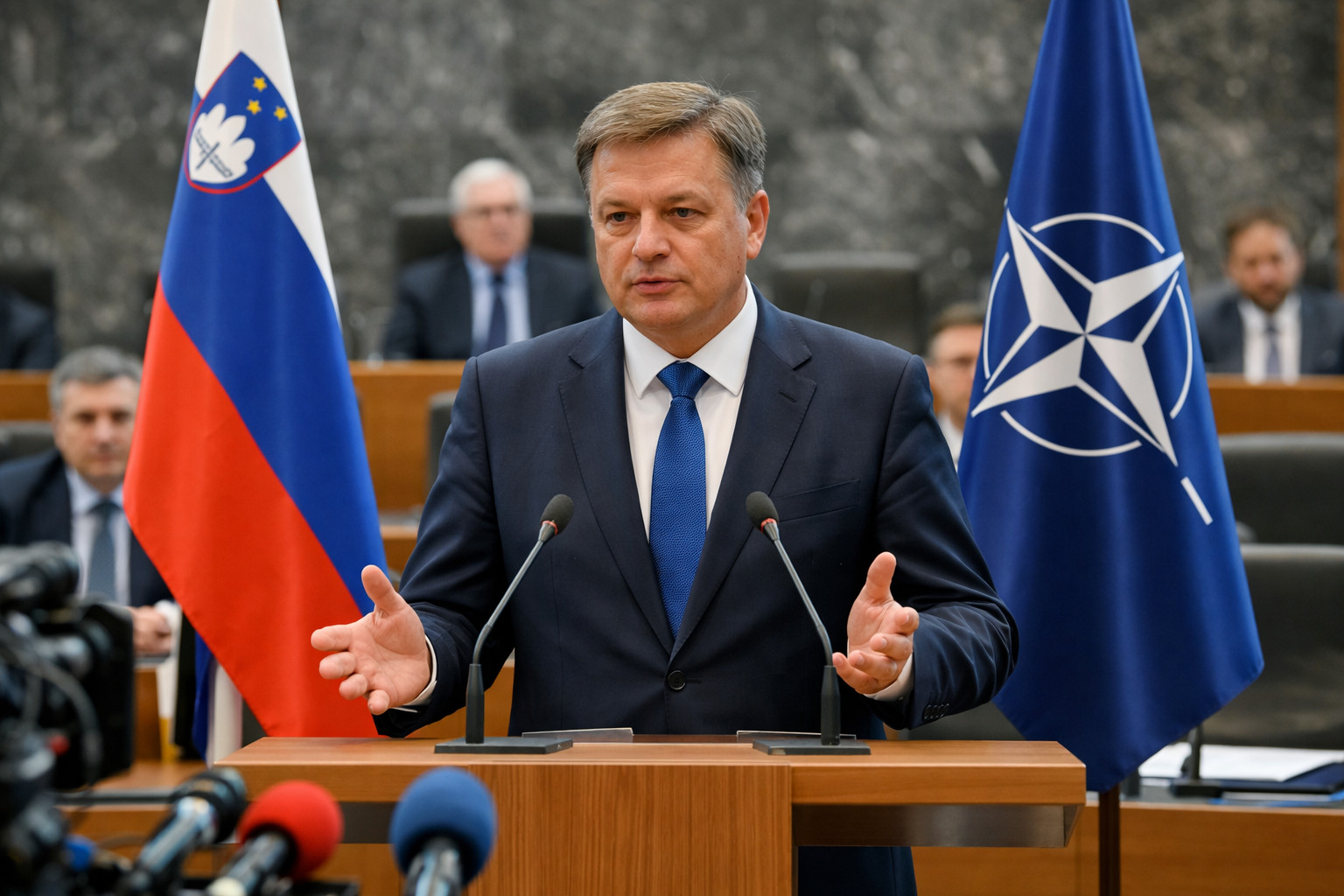 Спикер словенского парламента предлагает референдум о выходе из НАТО