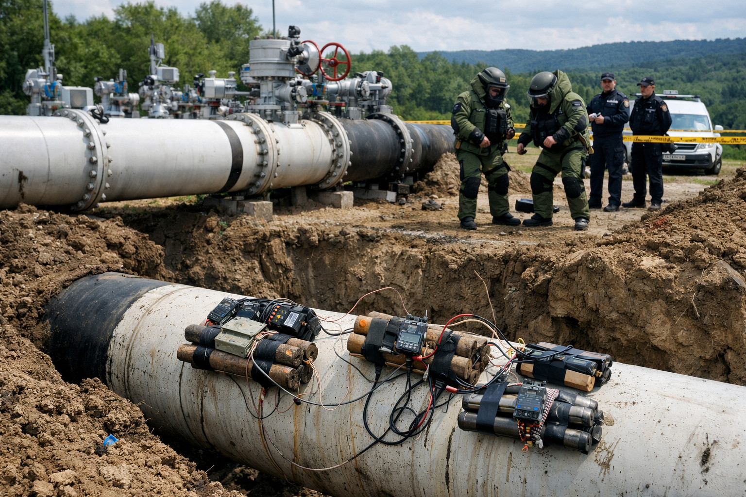 В Сербии обнаружены взрывные устройства у газопровода Турецкий поток - введен чрезвычайный режим