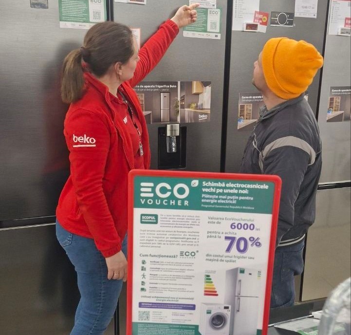 Около 500 семей получили ваучеры для покупки энергоэффективных бытовых приборов