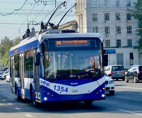 С 1 мая проезд в общественном транспорте Кишинева вырастет до 7 леев