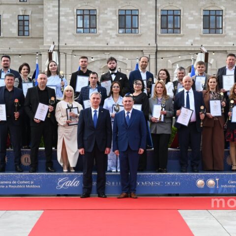 Местные предприниматели награждены на Гала-церемонии молдавского бизнеса