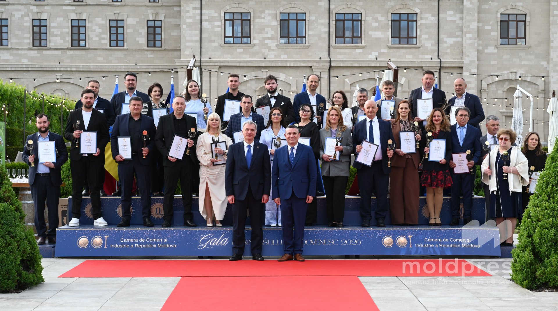 Местные предприниматели награждены на Гала-церемонии молдавского бизнеса