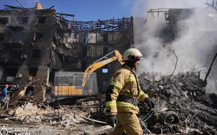 Россия произвела массовый ракетный и дроновый удар по Украине
