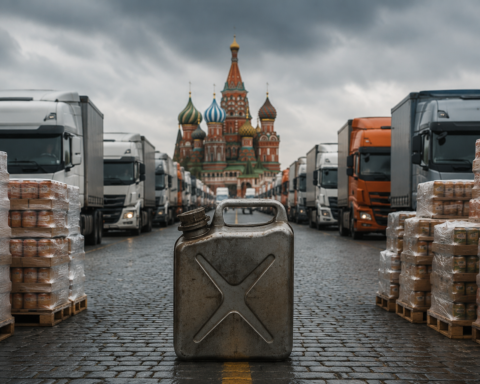Топливный кризис в России приводит к росту стоимости грузоперевозок и удорожанию товаров