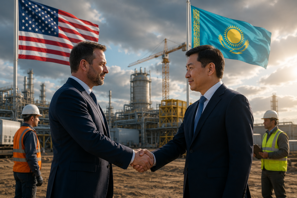 США наращивают инвестиционное присутствие в Казахстане в условиях ослабления влияния России