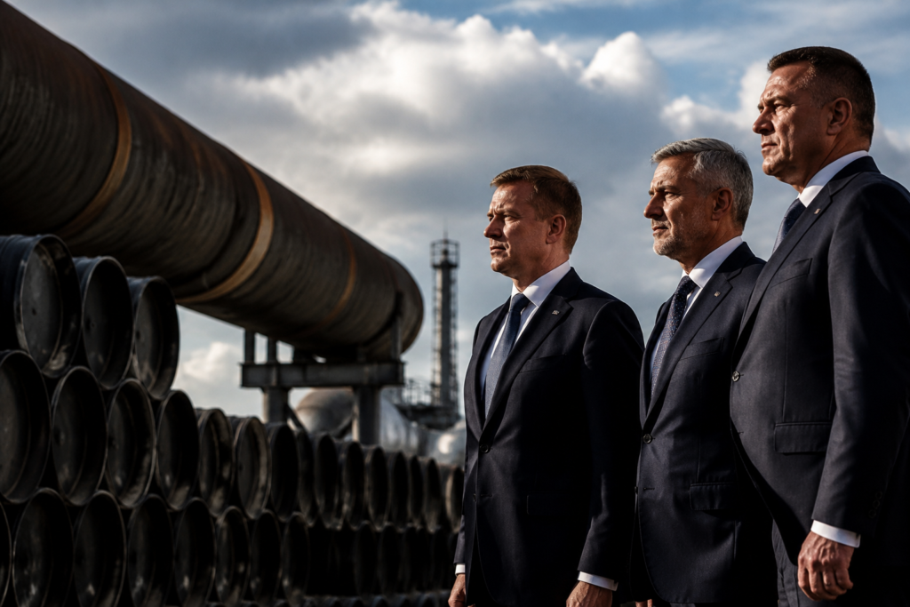 страны Балтии требуют ускорить запрет на импорт российской нефти в ЕС из-за финансирования войны кремля
