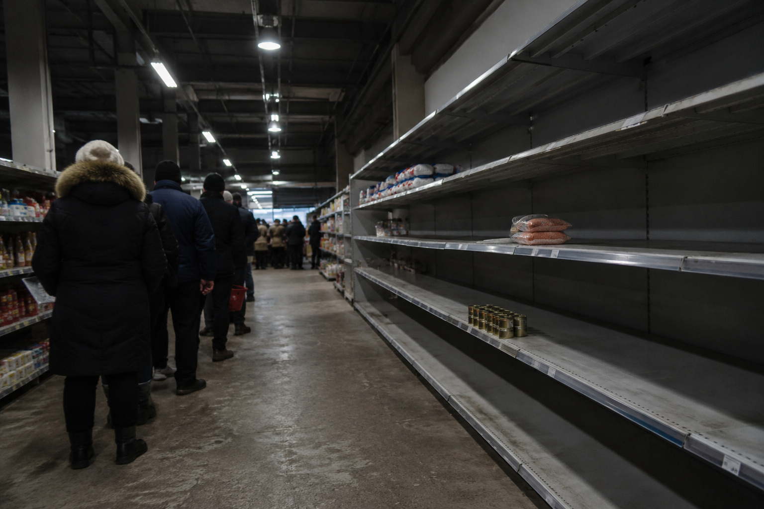 Топливный дефицит в Крыму вызвал острый дефицит продуктов и рост цен