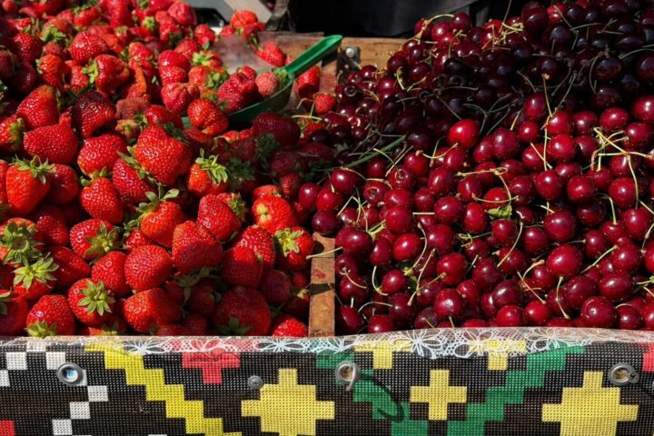 На молдавских рынках появились сезонные фрукты и овощи, представлены основные цены