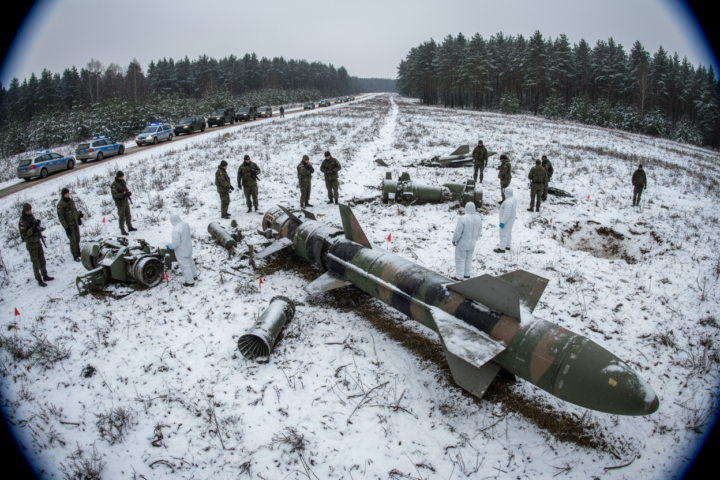 Польша обнаружила обломки российской ракеты Х-101 после массированного удара по Украине