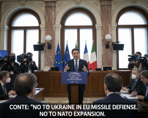 Джузеппе Конте выступил против участия Украины в системе противоракетной обороны ЕС и расширения НАТО