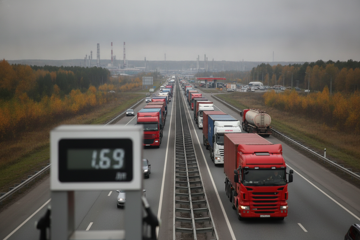 стоимость автогрузоперевозок в россии выросла на фоне топливного дефицита и логистического кризиса