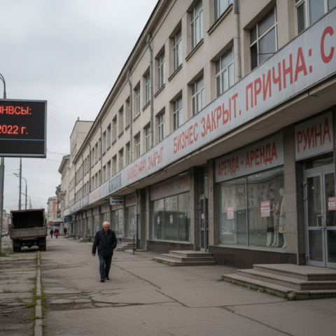 Путинская «СВО» спровоцировала массовое закрытие бизнеса в России и резкое снижение новых регистраций в 2026 году