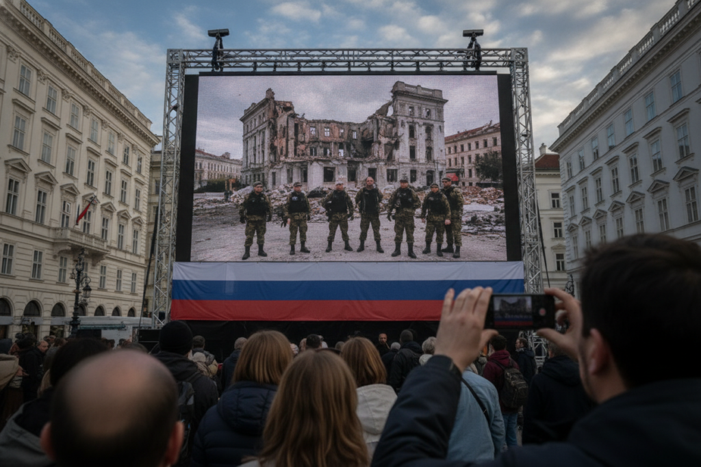 Россия использует венский телемост для пропаганды и искажения ситуации в Херсонской области