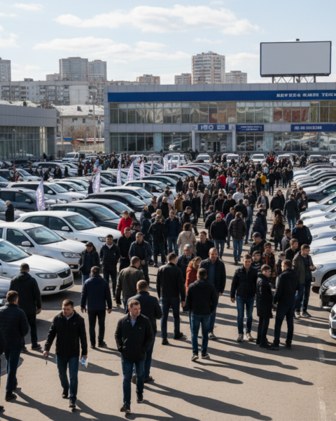 Сокращение доступности новых автомобилей в России усилило спрос на подержанные машины с 2025 года