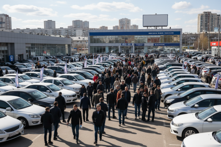 Сокращение доступности новых автомобилей в России усилило спрос на подержанные машины с 2025 года