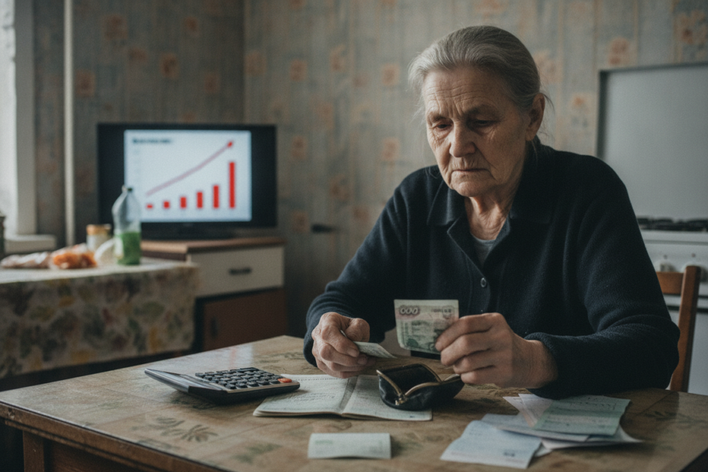 Инфляция в России усугубляет финансовую нестабильность населения и снижает сбережения