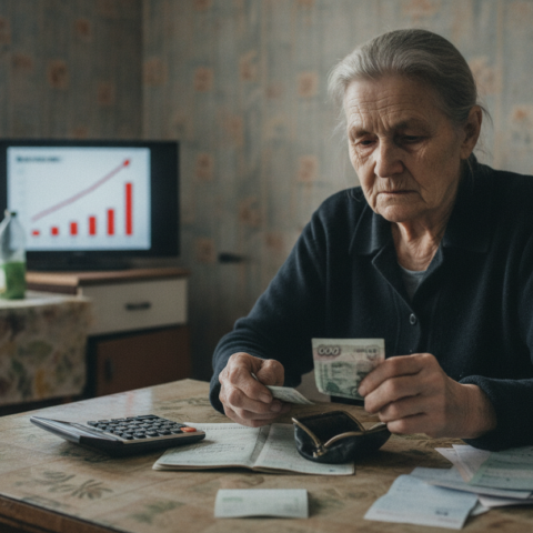 Инфляция в России усугубляет финансовую нестабильность населения и снижает сбережения