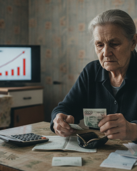 Инфляция в России усугубляет финансовую нестабильность населения и снижает сбережения
