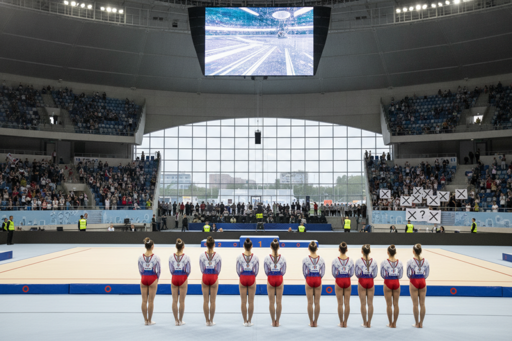 European Gymnastics утвердил участие российских спортсменов с национальной символикой, вызвав протесты в ряде европейских стран