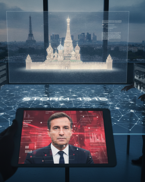 Кремль через сеть «Шторм-1516» пытается влиять на президентские выборы во Франции, дискредитируя Эдуара Филиппа