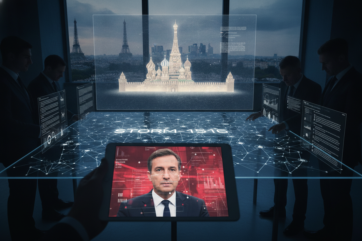 Кремль через сеть «Шторм-1516» пытается влиять на президентские выборы во Франции, дискредитируя Эдуара Филиппа