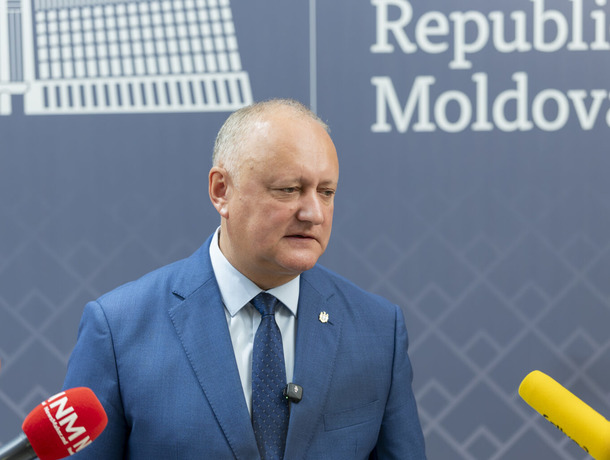 Додон предложил закупать российский газ для Молдовы по цене 300-350 долларов за тысячу кубометров