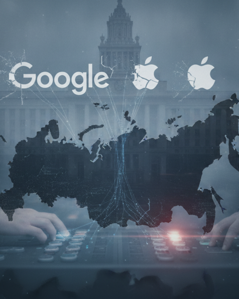 власти россии усиливают контроль над интернетом через блокировки google, github, apple и samsung
