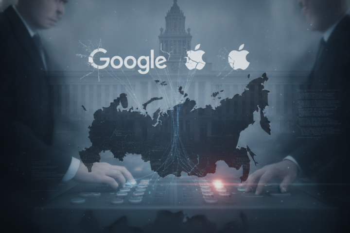 власти россии усиливают контроль над интернетом через блокировки google, github, apple и samsung