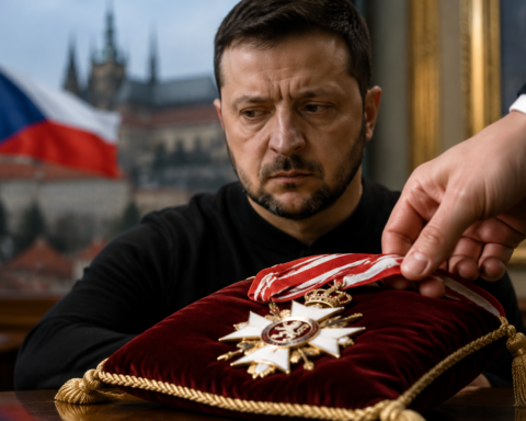 чешская ультраправая партия предлагает лишить зеленского ордена белого льва, подрывая отношения с киевом
