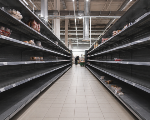 Топливный кризис вызвал перебои с поставками продуктов в Санкт-Петербург