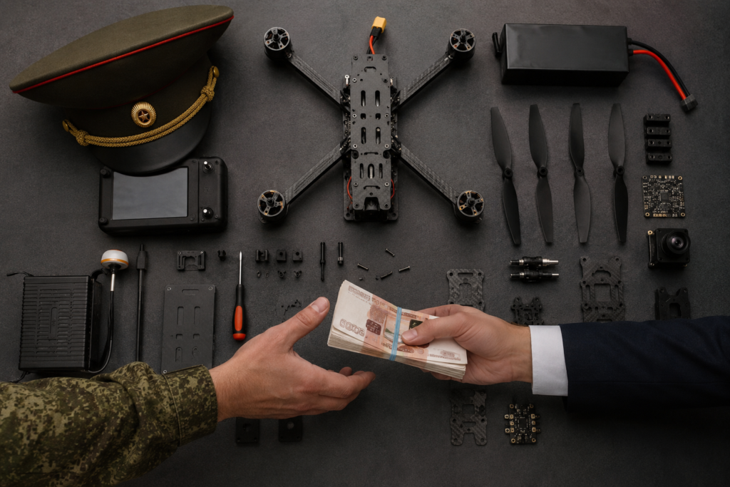 Коррупция и проблемы в российском дроновом сегменте подрывают эффективность военного снабжения