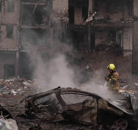 У bombardirovki v Ukraine osudili v OON, napravyali apel k nemedlennoi deeskalizatsii