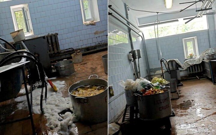 Условия работы в пищеблоке Клинического госпиталя в Бельцах вызывают беспокойство