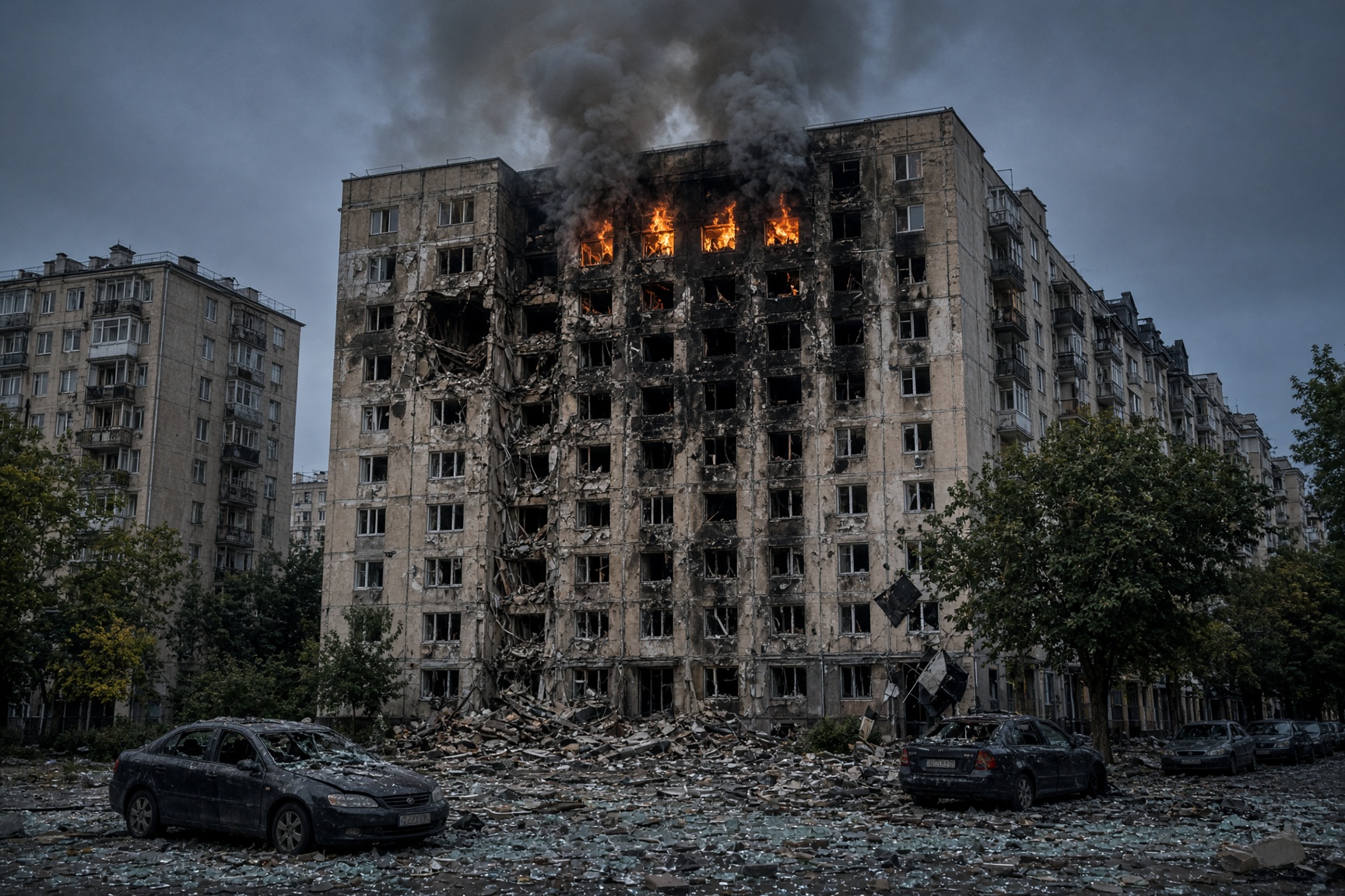 Россия нанесла по Киеву массированный удар 207 средствами воздушного нападения: погибли 13 человек