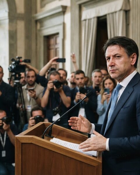 Конте отказался поддерживать новые поставки Украине и обострил политический раскол в Италии