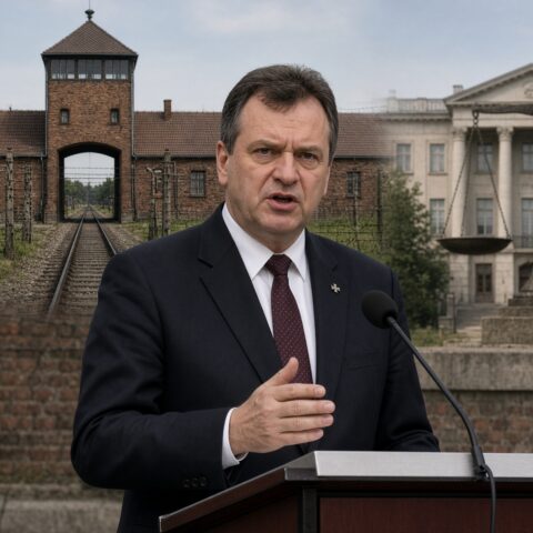 Польскому ультраправому лидеру Гжегожу Брауну предъявили обвинение в отрицании преступлений нацистов