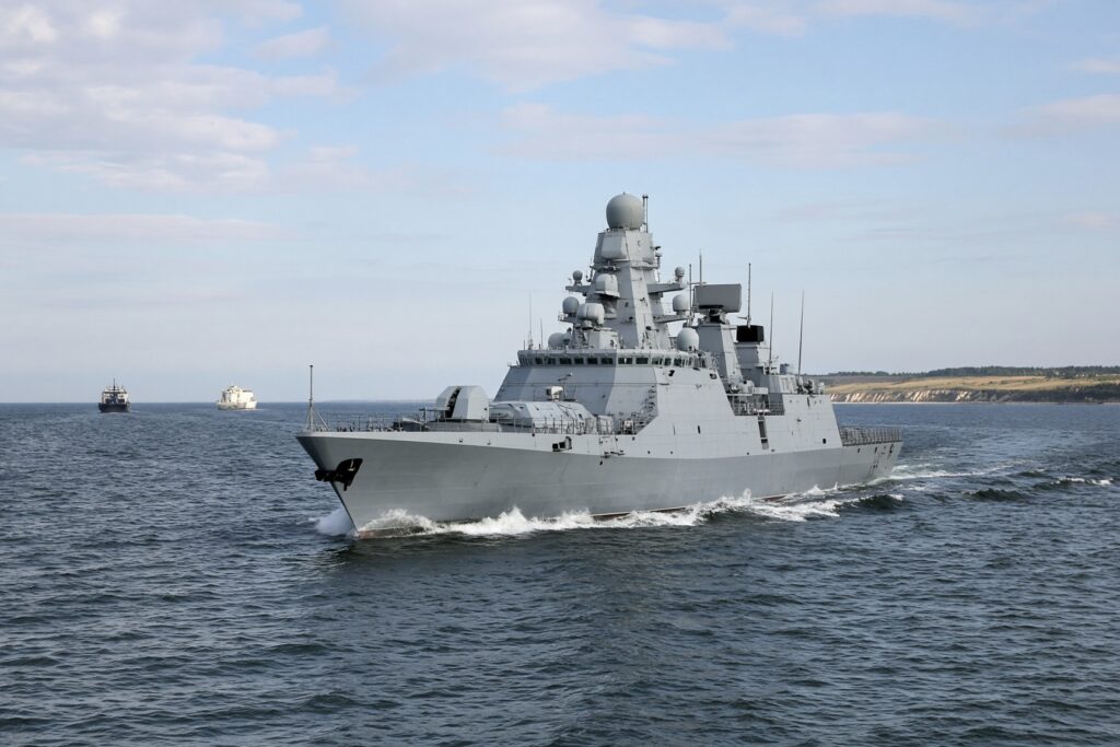 Россия перебросила в Балтийское море фрегат с гиперзвуковыми ракетами на фоне угроз Европе