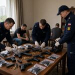 В Варшаве задержали трех граждан России с оружием и боеприпасами