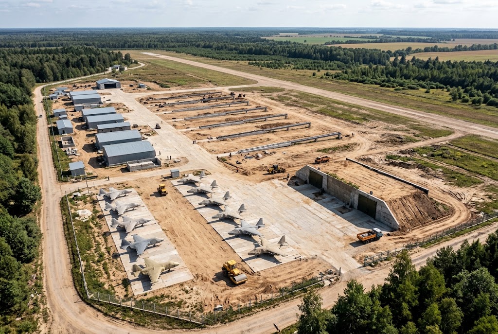 Россия развертывает сеть баз для дальнобойных дронов у границ НАТО