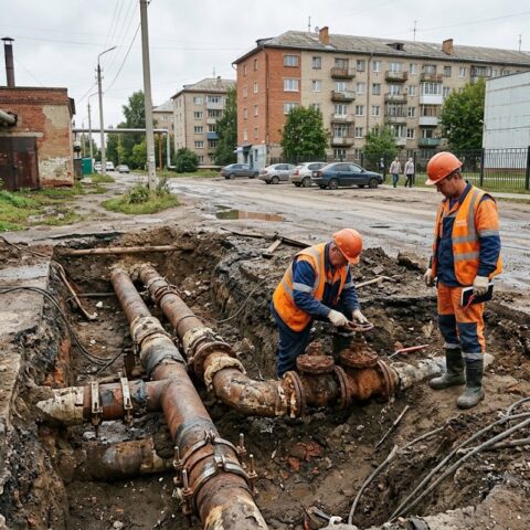 Российское ЖКХ входит в зиму на фоне сокращения гражданских расходов и износа сетей