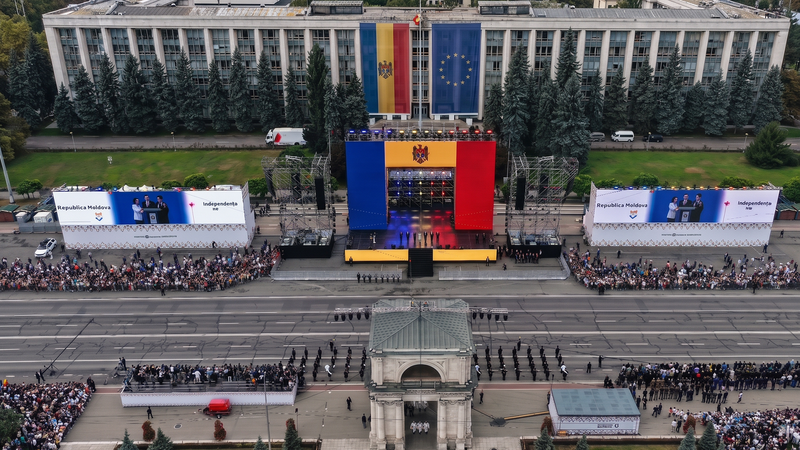 Государство выделит 10 миллионов леев на празднование Дня независимости