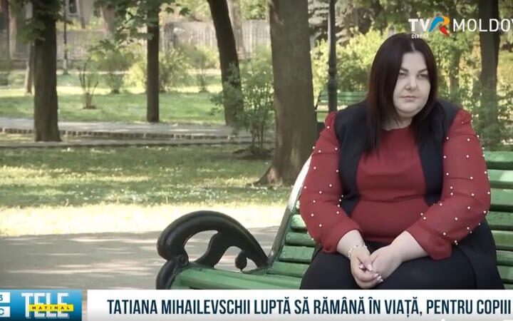 Мать двоих детей Татьяна Миһайлеський продолжает бороться с ракоболезнью