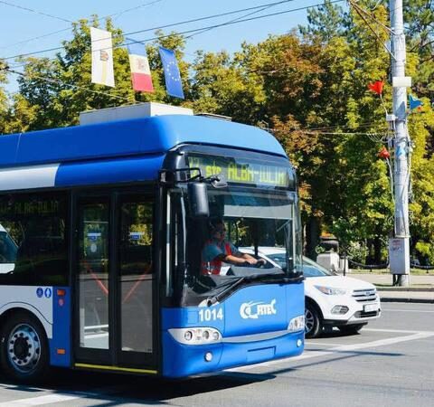 Ограничение движения в центре Кишинева в День независимости