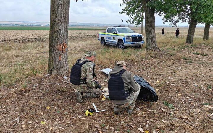 Полиция установила тип дрона, упавшего на дорогу Чишинэу-Басарабяска