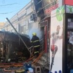 Пожар на Центральном рынке в Кишиневе потушен, задействовано 40 пожарных