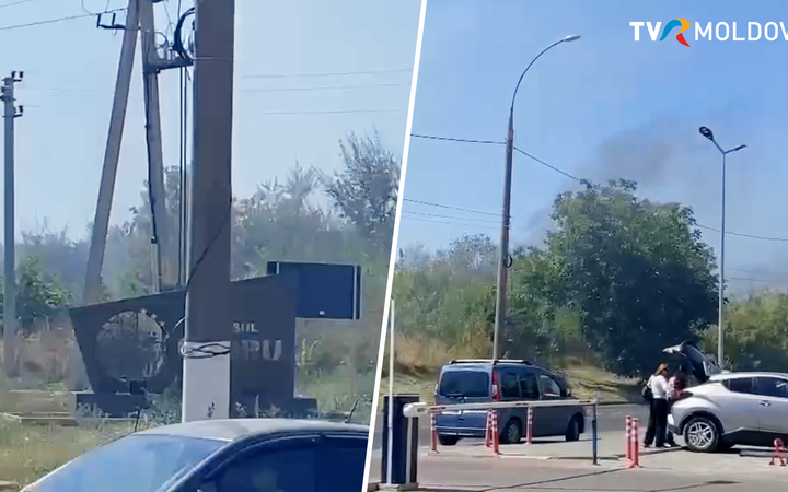 Пожар растительности на бульваре Траян в Кишиневе локализован спасателями