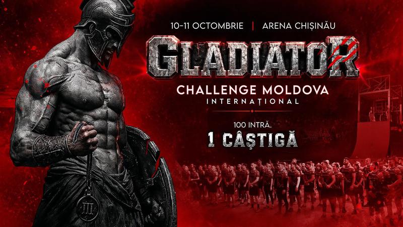 Состязание Gladiator Challenge Moldova: 100 спортсменов примут участие в турнире за главный приз