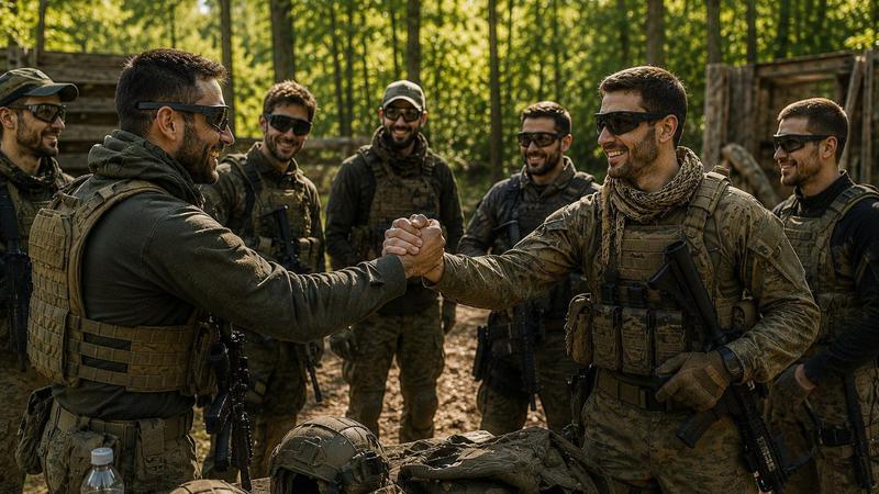Сотрудничество в области airsoft между Румынией и Молдовой