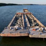 Уровень воды на Дунае увеличился в районе Чернаводы